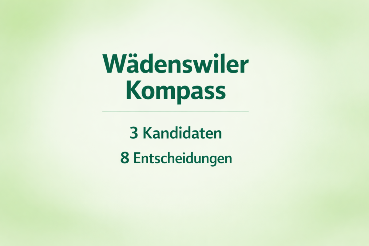 Wädenswiler Kompass Präsidium